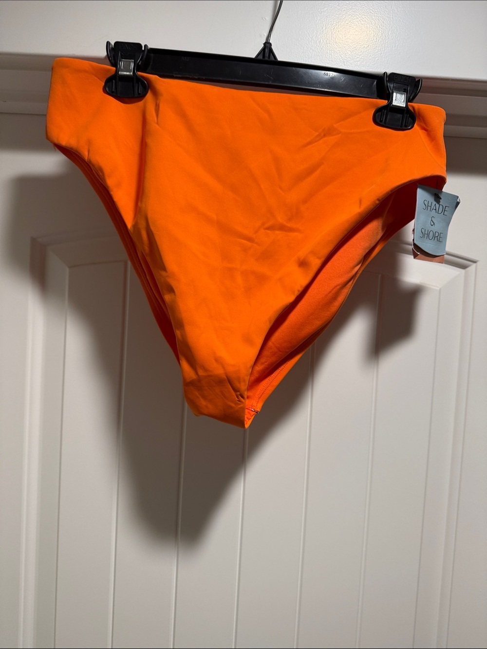 Shade & Shore Women’s Bright Orange Swim Bottoms